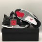 Jordan 4 Black Canvas Sneaker