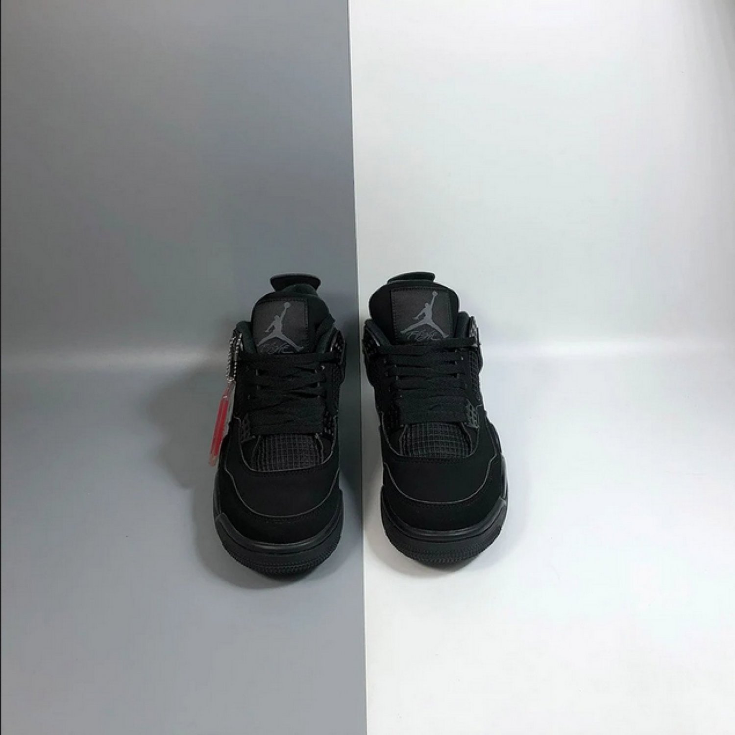 Jordan 4 Black Cat Black Light Graphite Sneaker