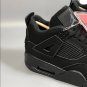 Jordan 4 Black Cat Black Light Graphite Sneaker