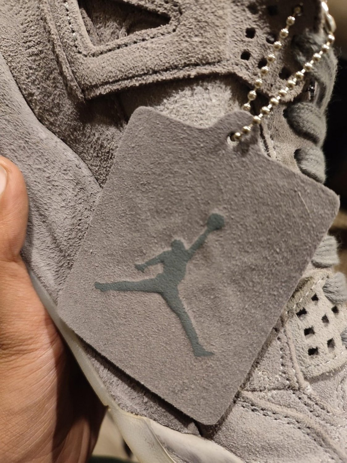 Jordan 4 Cool Gray Kaws