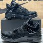 Jordan 4 Golf Black Cat Pony Hair