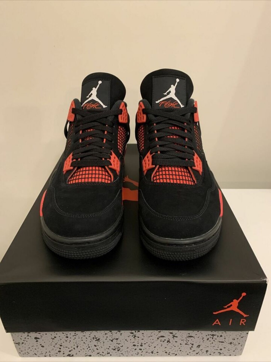 Jordan 4 IV Retro Red Thunder Style Code CT8527-016