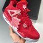 Jordan 4 Oklahoma Sooners PE Red Suede