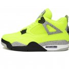 Jordan 4 Plush Fluorescent Yellow x Tagz