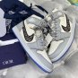 Jordan 1 High OG Dior White Grey