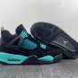 Jordan 4 Retro Coral Blue Black Aqua