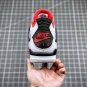 Jordan 4 Retro Fire Red White