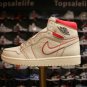 NEW   Jordan 1 Retro High OG Phantom Gym Red