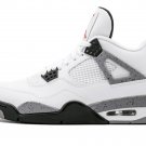NEW   Jordan 4 Retro White Cement