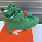 NEW   Jordan 6 Retro Green Suede Gatorade