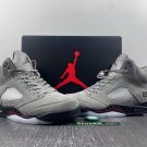 A Ma Maniére X Air Jordan 5 Light BoneBlack-Burgundy Crush
