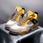 NEW Andrew Chiou X   Jordan 4 Snorlax Yellow Custom