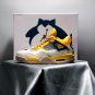 NEW Andrew Chiou X   Jordan 4 Snorlax Yellow Custom