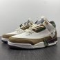 NEW Custom   Jordan 3 White Dark Brown Green