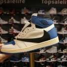 NEW Fragment Design x Travis Scott x      Jordan 1 Retro High 'Military Blue'