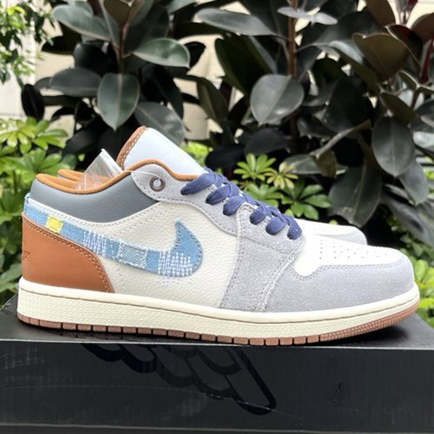 NEW Jordan 1 Low Wolf Grey