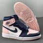 NEW Jordan 1 Retro High Atmosphere Black Pink
