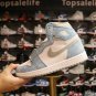NEW Jordan 1 Retro High Hyper Royal Smoke Grey