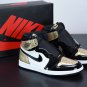 NEW Jordan 1 Retro High NRG Patent Gold Toe