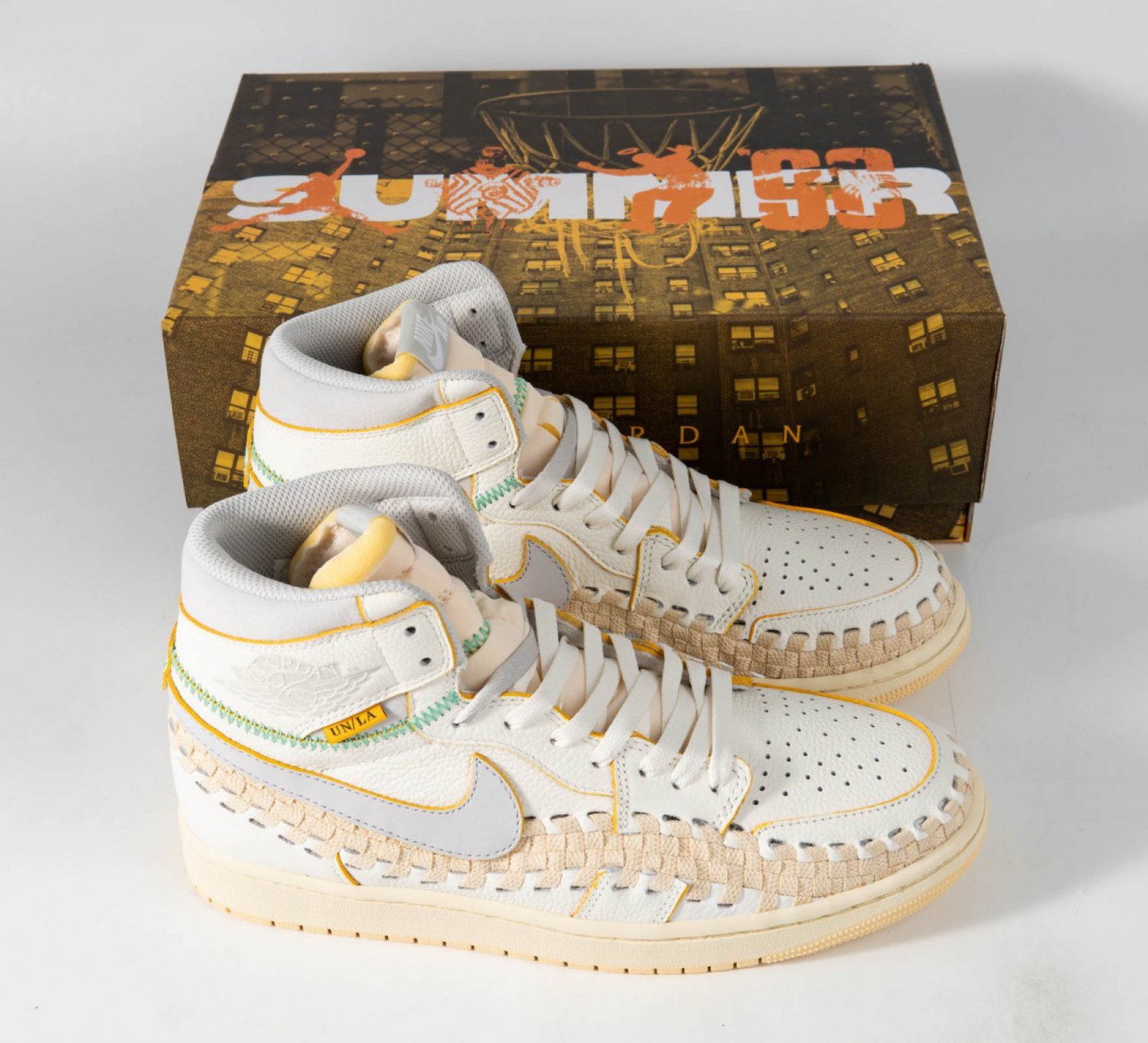 NEW Jordan 1 Retro High OG SP Union Woven Sail