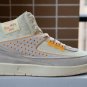 NEW Jordan 2 Union Grey Orange