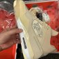 NEW Jordan 4 Retro Off-White Sail (Women's)
