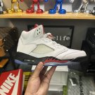 NEW Jordan 5 Retro Fire Red Silver Tongue (2020)