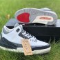 NEW KAWS X   Jordan 3 White Black Grey