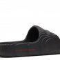 2024 Adilette 22 Slides Black Scarlet
