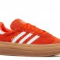 2024 Wmns Gazelle Bold Collegiate Orange Gum