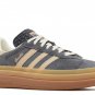 2024 Wmns Gazelle Bold Grey Magic Beige Gum