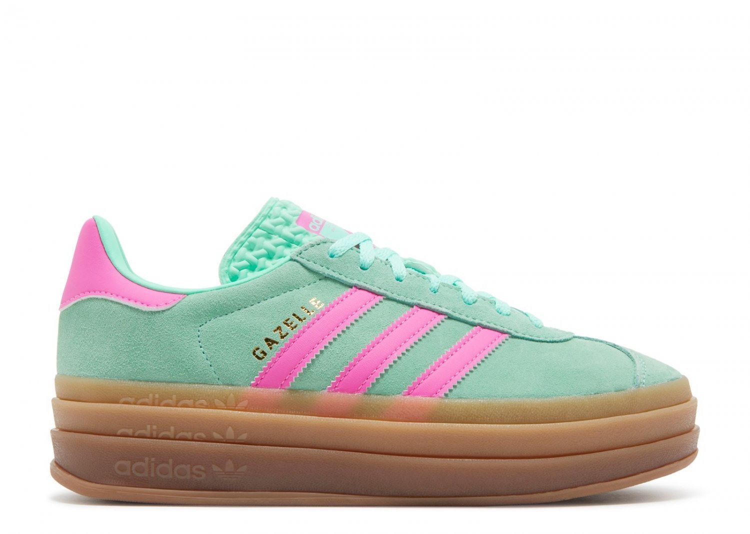 2024 Wmns Gazelle Bold Pulse Mint Screaming Pink