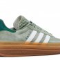 2024 Wmns Gazelle Bold Silver Green Gum