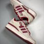 2024  forum low chalk white core burgundy 8866