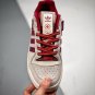 2024  forum low chalk white core burgundy 8866