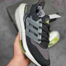 2024  ultraboost 21 blacksilver metallicsolar yellow