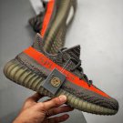 2024  yeezy boost 350 v2 steel greybeluga-solar red