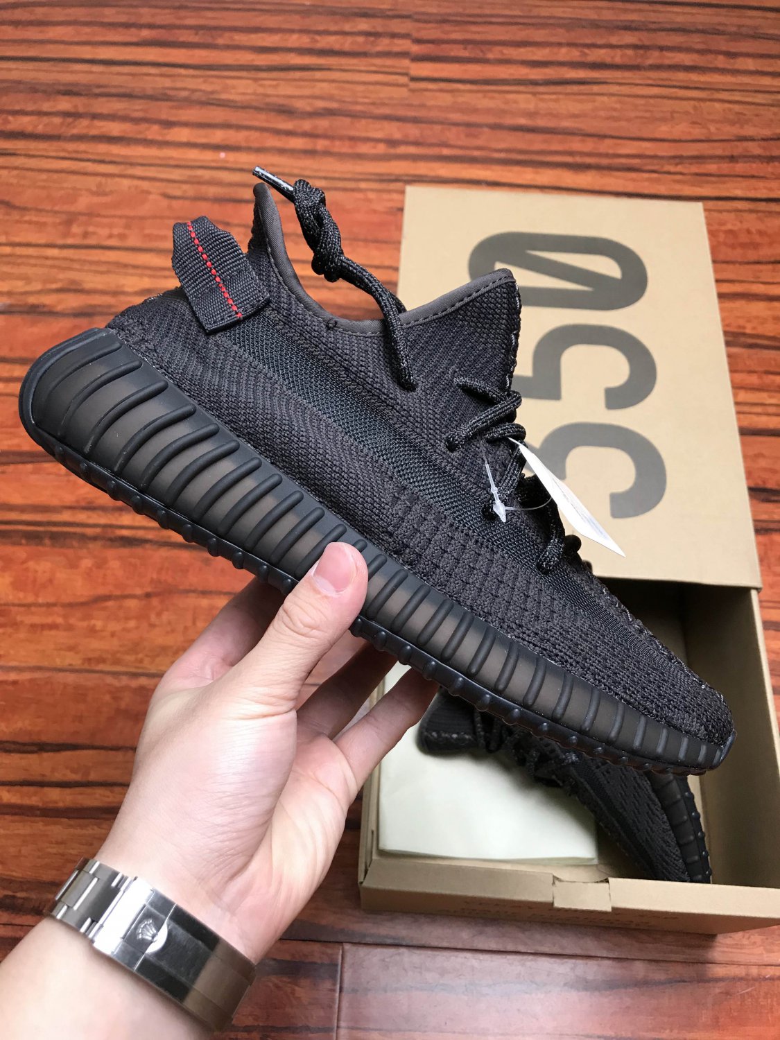2024  yeezy boost 350 v2 triple black fu9006