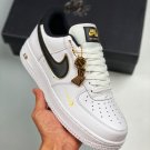 2024 & 2025  air force 1 ‘double swooshes’ white black gold