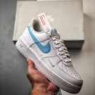 2024 & 2025  air force 1 ‘mini swoosh’ whitelight blue hf0022-100