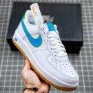 2024 & 2025  air force 1 07 white blue green da4660-100