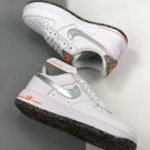 2024 & 2025  air force 1 crater whitemetallic silver-laser orange