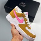 2024 & 2025  air force 1 flax white pink dc1156-700