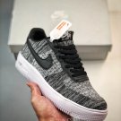 2024 & 2025  air force 1 flyknit 2 black pure platinum av3042-001