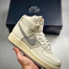2024 & 2025  air force 1 high vintage sailmedium grey-light bone-coconut milk