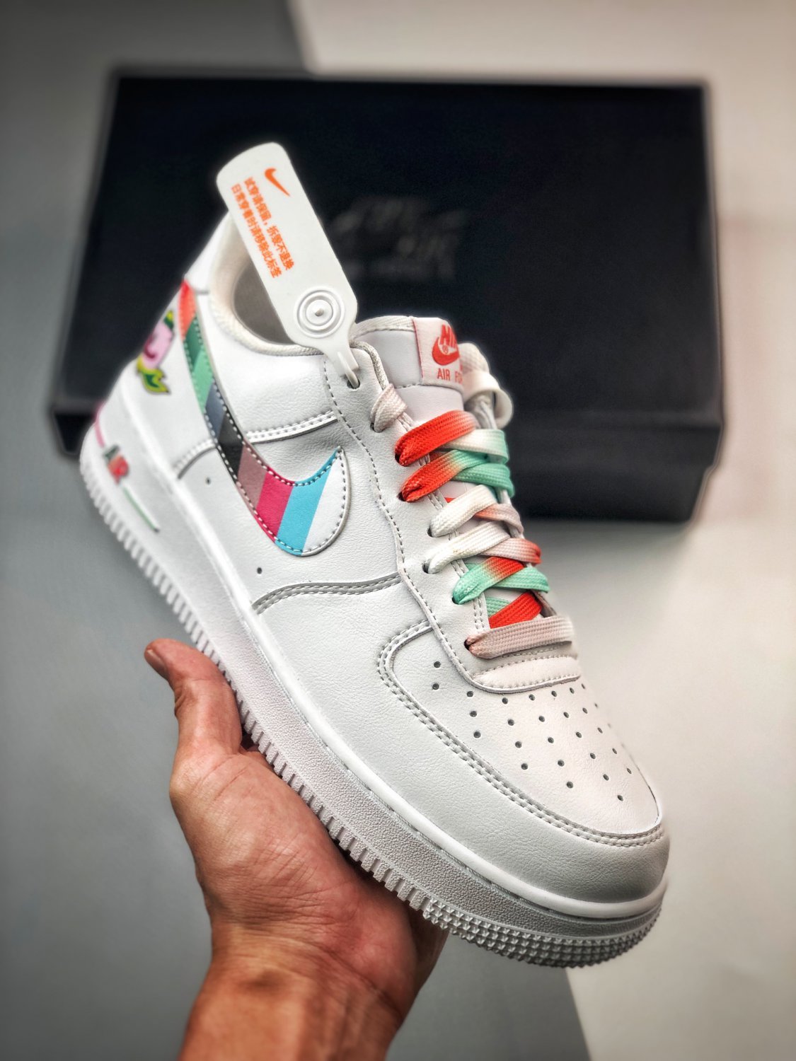 2024 & 2025 air force 1 low ‘birds’ whitemulti-color