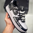 2024 & 2025  air force 1 low ‘never give up’ black white