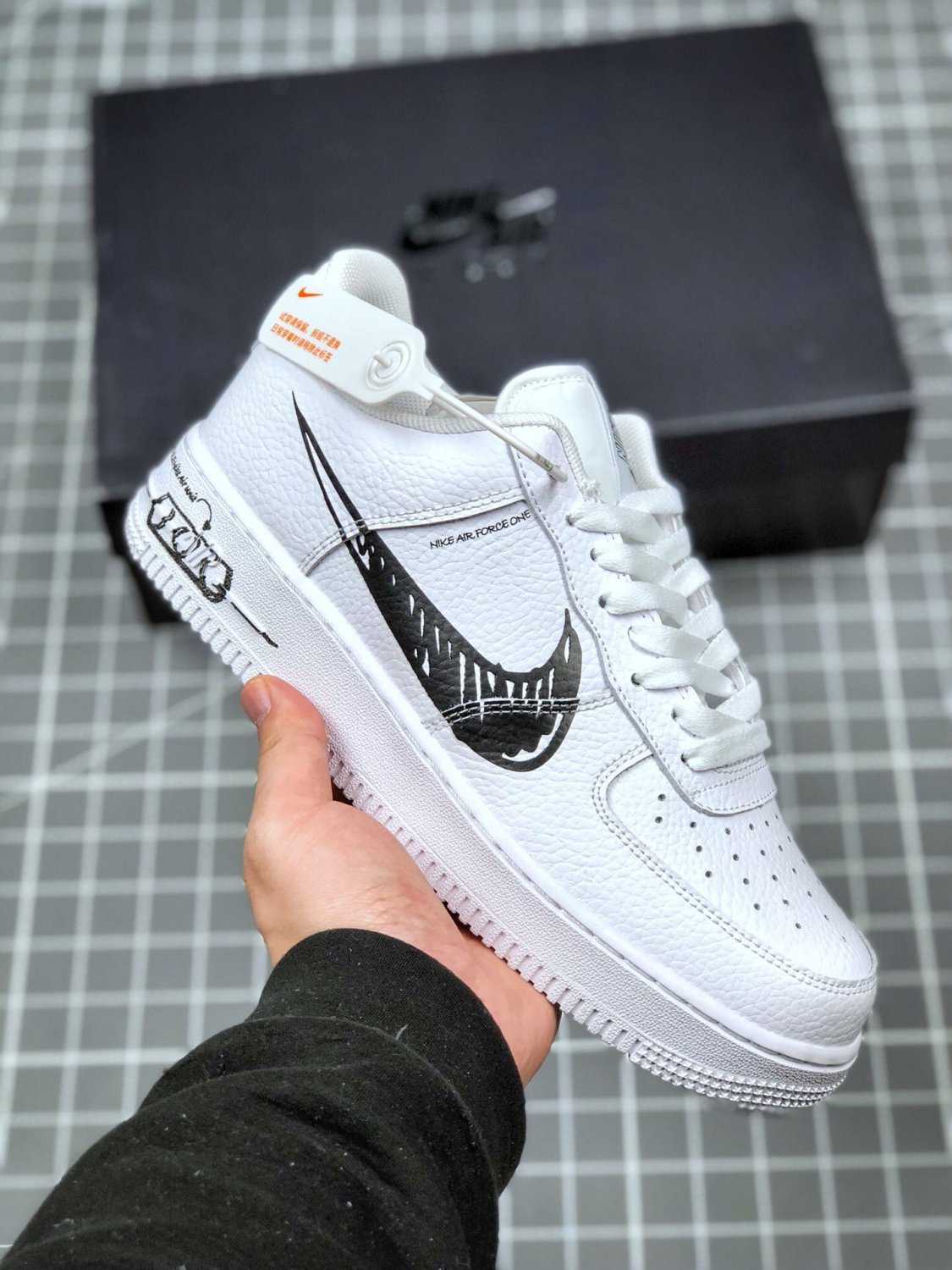 2024 & 2025 air force 1 low ‘sketch’ white black 2020