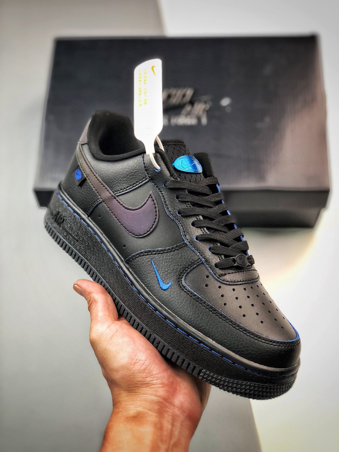 2024 & 2025 air force 1 low â globalâ black royal fb1840-100