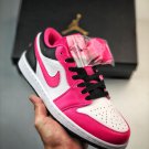 2024 & 2025 air jordan 1 low fierce pinkblackwhite dz5365-601